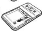 PANTECH Slate - Installing/removing SIM card and battery - 5
