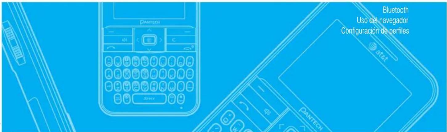 Bluetooth Uso del navegador Configuración de perfiles