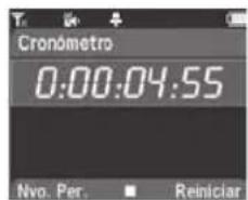 PANTECH Slate - Uso del cronómetro - 1