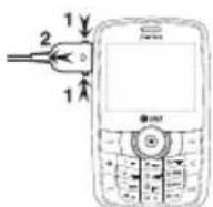 PANTECH C790 - To charge your battery - 4