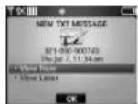 PANTECH Jest 2 - WHEN A NEW MESSAGE ARRIVES - 1