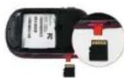PANTECH Jest 2 - REMOVING A microSD ^TM CARD - 1