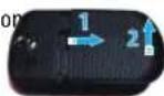 PANTECH Jest 2 - INSTALL BATTERY - 1