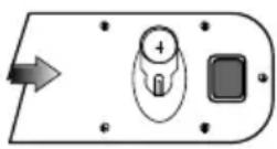 BLACK & DECKER BK60 - Fitting the batteries - 2