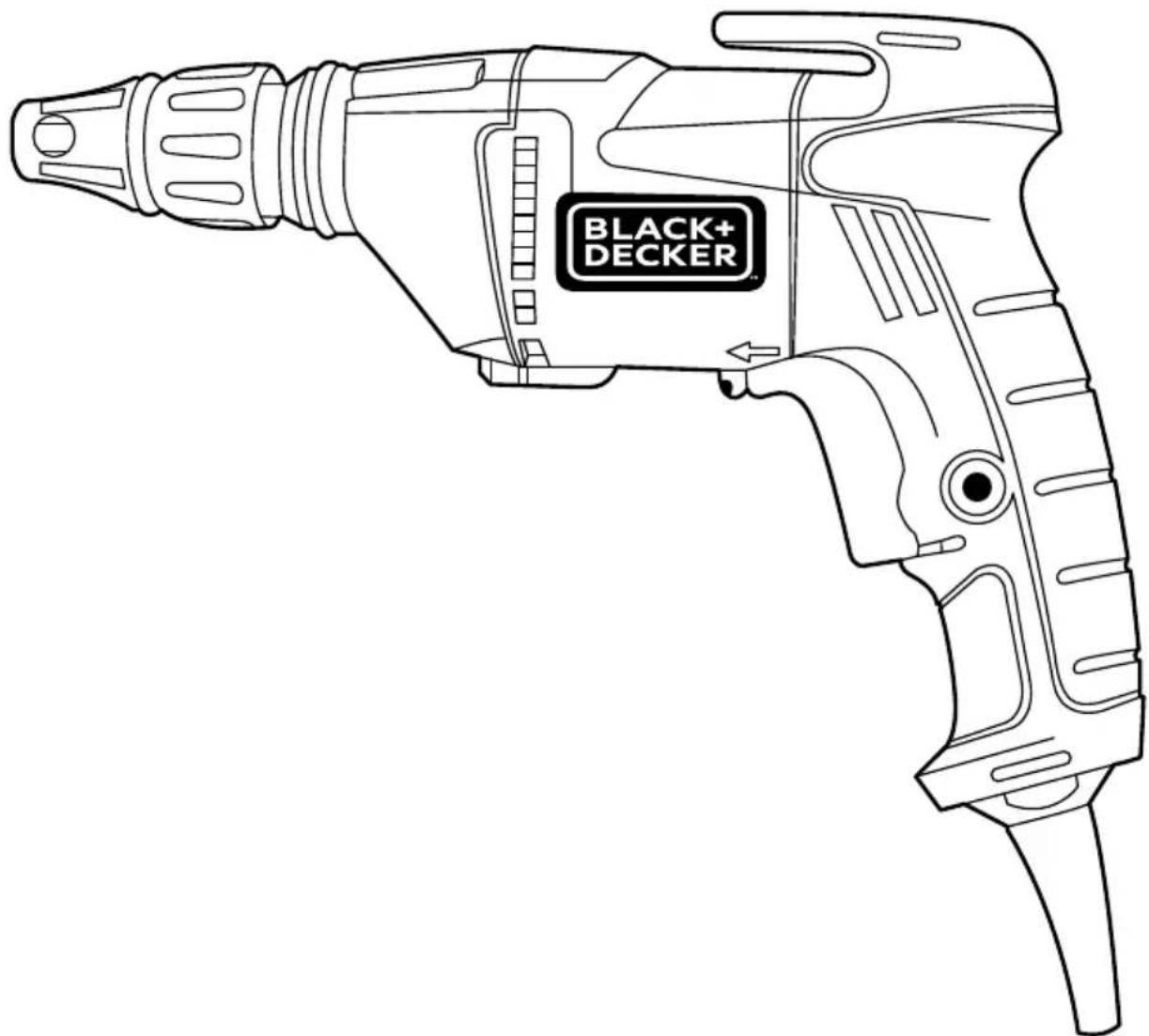 BLACK & DECKER BDSG500 - 1
