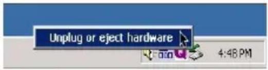 Unplug or eject hardware 4:48 PM