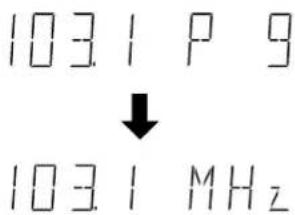 1031 P 9 ↓ 1031 MHz