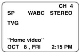 SP WABC STEREO TVG "Home video" OCT 8, FRI 2:15 PM CH 4