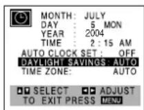 SANYO DVW-7000 - Manual Clock Set - 2