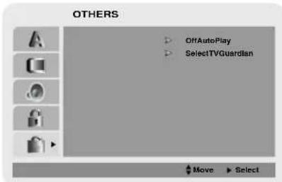 OTHERS OffAutoPlay SelectTVGuardian Move Select