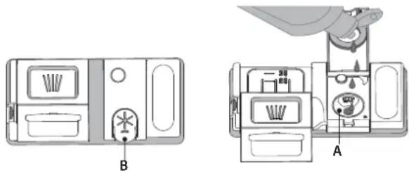 HOTPOINT HIS 3010 - RIEMPIMENTO DEL DISTRIBUTORE BRILLANTANTE - 1