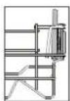 HOTPOINT HIS 3010 - СКЛАДАНІ ПОЛИЧКИ З РЕГУЛЮЄМИМ ПОЛОЖЕННЯМ - 1