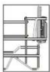 HOTPOINT HIS 3010 - REGOLAZIONE IN ALTEZZA DEL CESTELLO SUPERIORE - 2