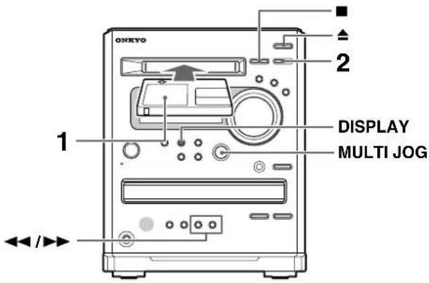 ONKYO 1 DISPLAY MULTI JOG 2