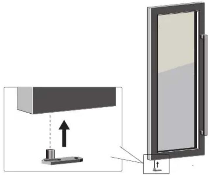 HOOVER HWCB 30 UKBM - Reversing The Door Of Your Wine Cooler - 11