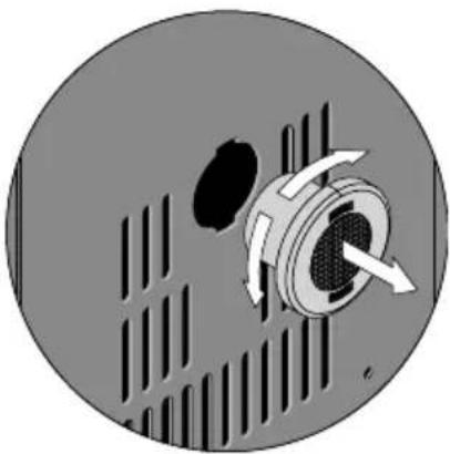 HOOVER HWCB 45 UKBM - Carbon Filter Change - 1