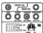 Soundstream DPA5.2000D - C) FRONT & REAR LOW PASS FILTER ADJUST. - 1