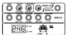 Soundstream DPA5.2000D - C) FRONT & REAR LOW PASS FILTER ADJUST. - 1
