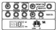 Soundstream DPA5.2000D - G) SUB SONIC FILTER ADJUST. - 1