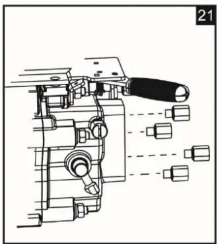 HUSQVARNA TF 545P - For the following machinery - 20
