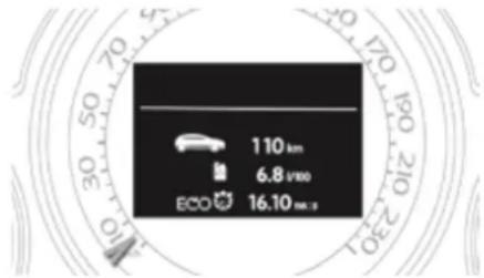 110 km 6.8 V/100 ECO 16.10 m/s