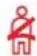 DS 4 (2015) - Seat belt unfastened warning lamp in the instrument panel - 1