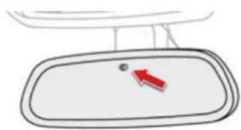 Simple line drawing of a rectangular container with a red arrow pointing to the bottom surface (no text or symbols)