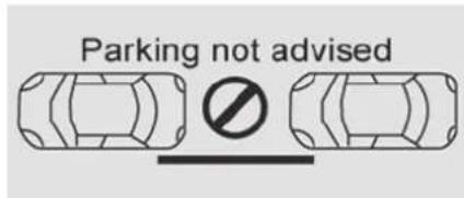 Parking not advised