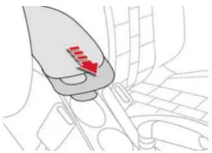 DS 4 (2014) - Front armrest - 1