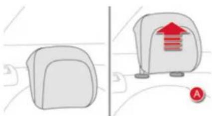 DS 4 (2014) - Rear head restraints - 1