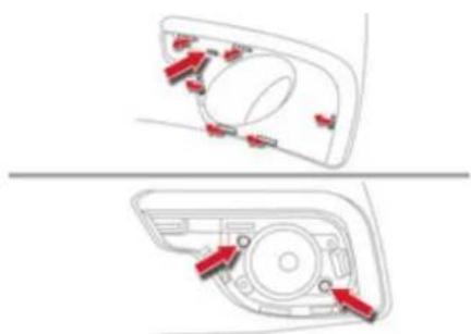 DS 4 (2014) - Changing integrated direction indicator side repeaters - 4