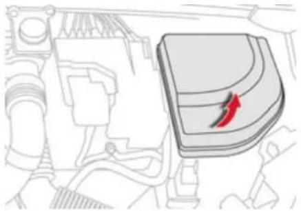 DS 4 (2014) - Engine compartment fuses - 1