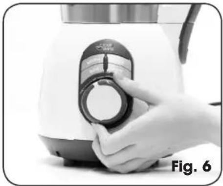 Kambrook Soup 2 Simple KBL620 - Using the Manual Speed Control Dial - 1