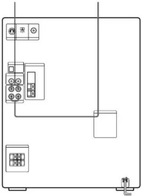 SONY MHC-VX5J - Connecting an MD deck for analog recording - 1