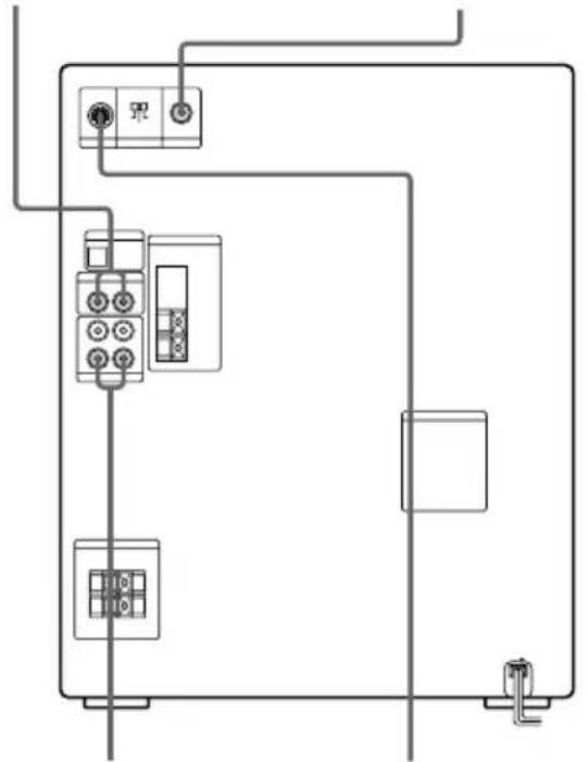 SONY MHC-VX5J - Connecting a VCR - 1