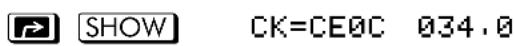 HP 32sll - Keys: - 7
