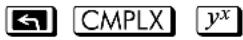 HP 32sll - To do an arithmetic operation with two complex numbers: - 5