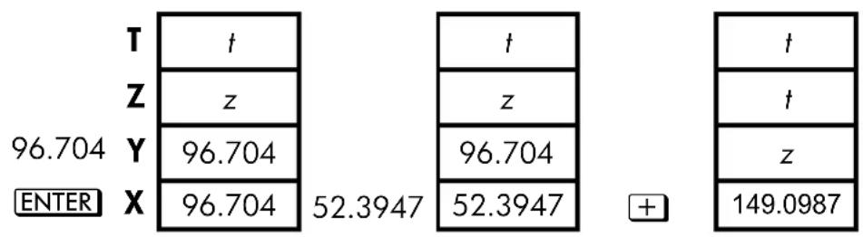 | Position | Value | | :--- | :--- | | T | t | | Z | z | | Y | 96.704 | | ENTER | 96.704 | | X | 52.3947 | | t | z | | t | 96.704 | | + | 52.3947 | | t | 149.0987 | | t | 149.0987 | | z | 149.0987 | 96.704 96.704 ENTER