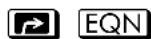 HP 32sll - Example: Viewing an Equation. - 1