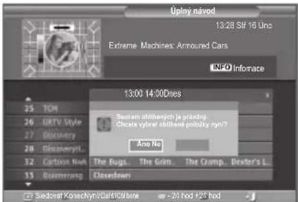 Üplný návod 13:28 SIF 16 Uno Extreme Machines: Armoured Cars INFO Informace 13:00 14.00Dnes Sauram obliterých je prászám Olesta výříte obliteré potáčky rps? Ano No Cartoon Nav The Bugs The Grum The Cramp Dexter's L. Summerang Closedown Sedovat Koneskynl/Calastřebek - 24 hod +25 hod
