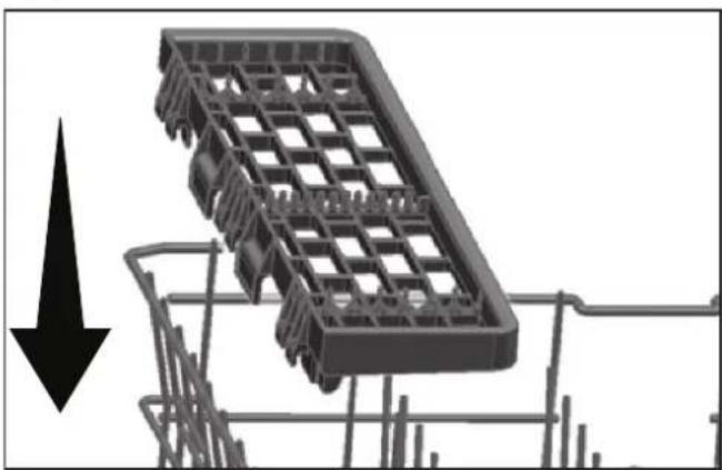 Euromaid EDW14W - Upper basket multipurpose service rack - 3