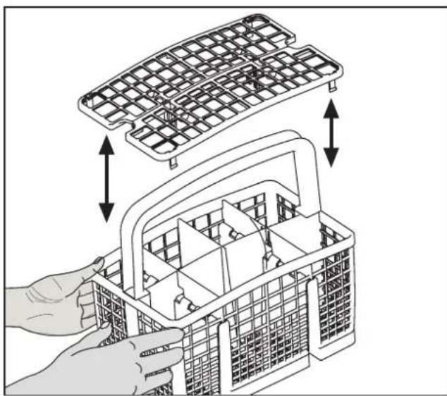 Euromaid EDW14W - Cutlery basket - 2