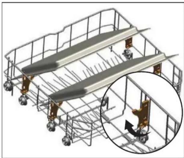 Euromaid EDW14W - Tray Wash Supports - 1