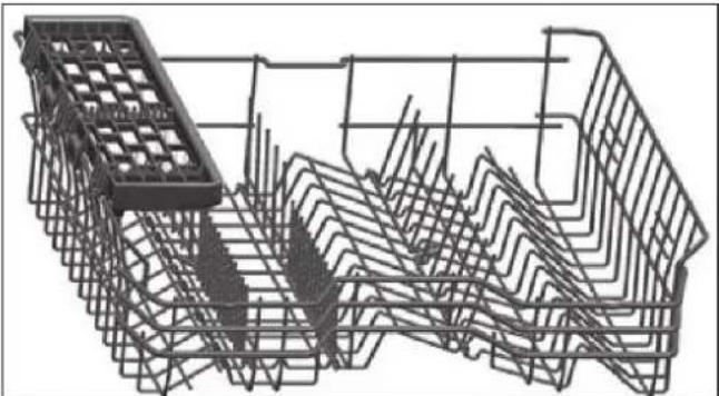 Euromaid EDW14W - Upper basket multipurpose service rack - 1