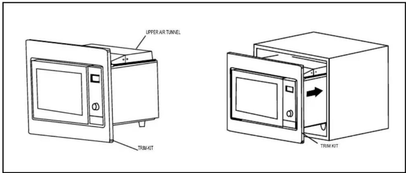 UPPER AIR TUNNEL TRIM-KIT TRIM KIT