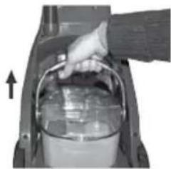 BISSELL PowerWash PowerBrush Select 1623-E - Empty the 2-in-1 water tank/clean removable nozzle - 1