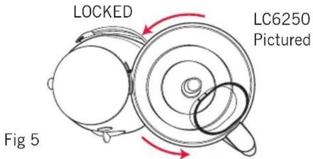 LOCKED LC6250 Pictured Fig 5