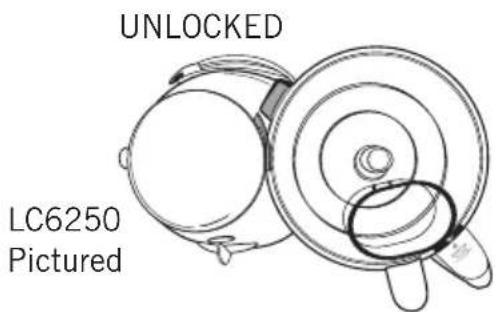 UNLOCKED LC6250 Pictured
