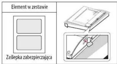 Element w zestawie Zaślepka zabezpieczająca