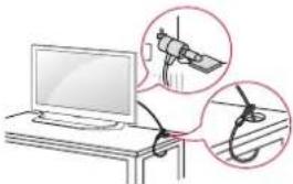 LG 40UF7767 - Použití bezpečnostního systému kensington - 1